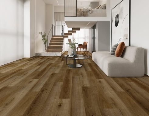 8mm Hybrid - Walnut - Stonefloor